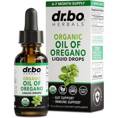 Dr. Bo pure Oil of Oregano Liquid Drops – Immune Support, Herbal Tincture, Gu