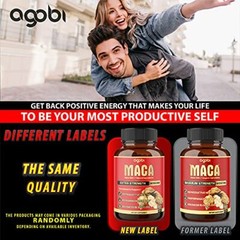 Maca Root 8050mg Per Caps 3 Months Supply Supports Reproductive Health 90 Caps