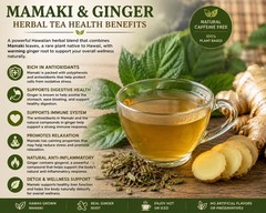 Mamaki & Ginger Hawaiian Herbal Blend
