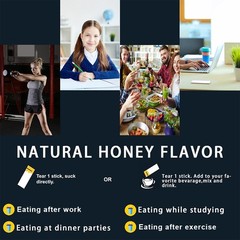 2026 Pure Himalayan She-Lajit Honey Sticks with Organic Honey, Naturally Sweeter
