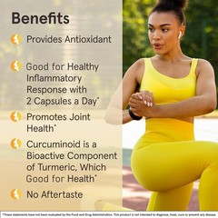 Turmeric Curcumin 1200mg with Bioperine High Absorption 30/60/120 Capsules