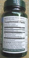 Ginzeng Panax 600 mg careone 50 caplet Exp: 02/13