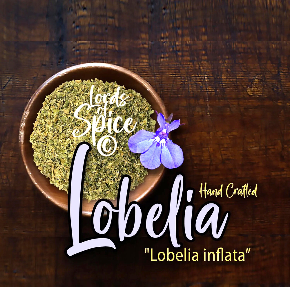 Organic Lobelia Herb – 100% Lobelia Inflata Made in the USA