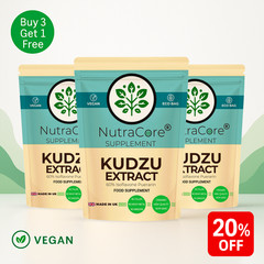 KUDZU Root Extract Caps 6000mg(60% Isoflavone Puerarin)-HANGOVER Support-180Caps