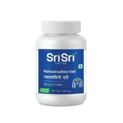 Sri Sri Tattva Raktashodhini Vati – Blood Purifier Pure Herbal 60 Tabs 500 mg