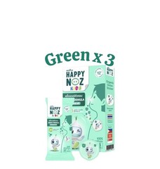 Happy noz Onion Essential Oil Sticker Organic Stuffy Nose (6PCS/Box × 3)