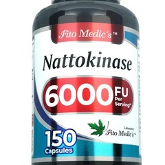 Lab – Nattokinase, Natto – 6000 FU of Enzyme per Serving, 150 Capsules