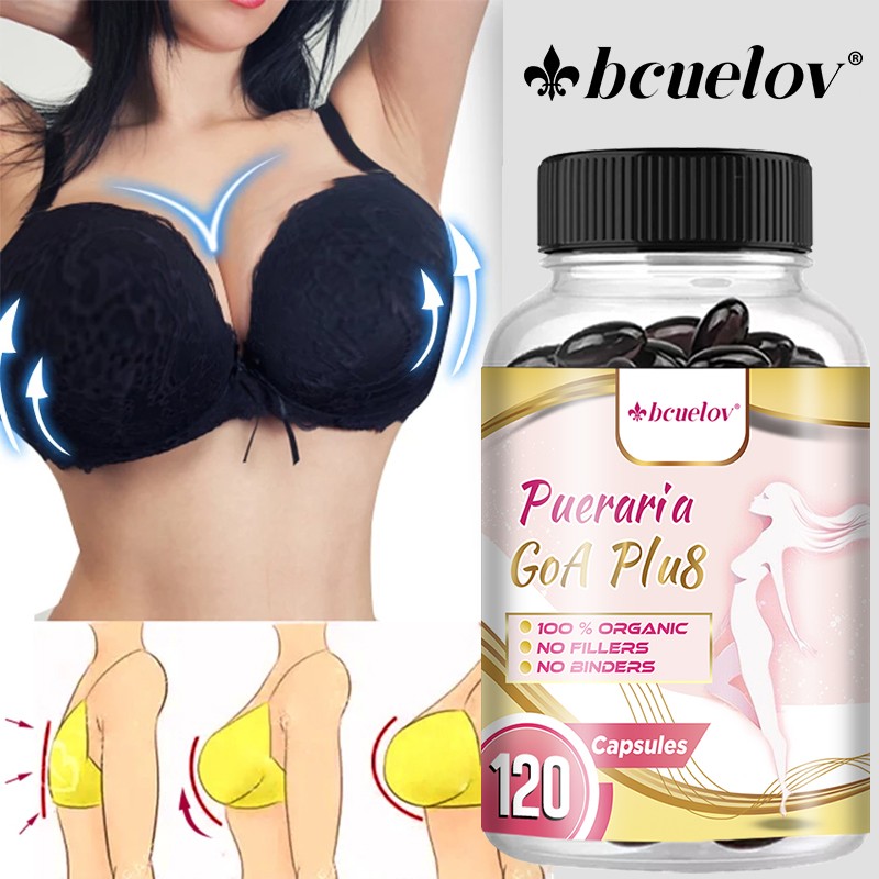 Breast Enlargement Female Estrogen Balance Pueraria Mirifica Extract 120Capsules