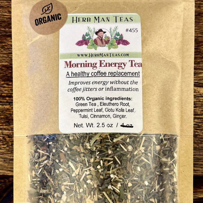 COFFEE REPLACEMT TEA – Improves your energy w/out coffee jitters