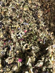 Spearmint Lavender Yarrow Damiana Hibiscus Raspberry + More Herbs! No.48 Blend