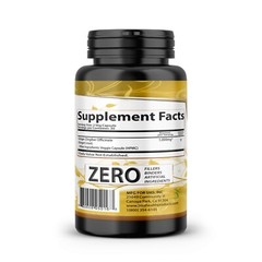 Ginger Root Powder 60 Capsules (Zingiber officinale) All Organic USA