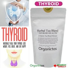 Natural Herbal Thyroid Remedy – 23 Herbs Tea Thyroid Gland Health Supplement