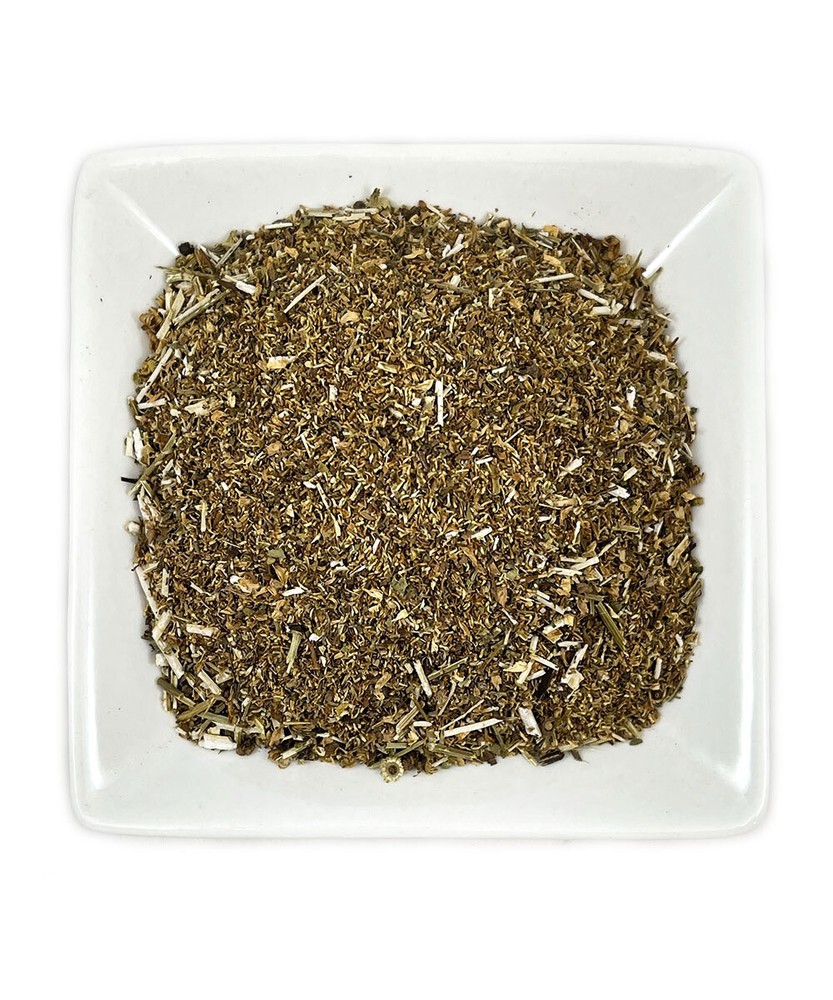 Feverfew Herb C/S (Tanacetum parthenium) ORGANIC Cut & Sifted USA Active