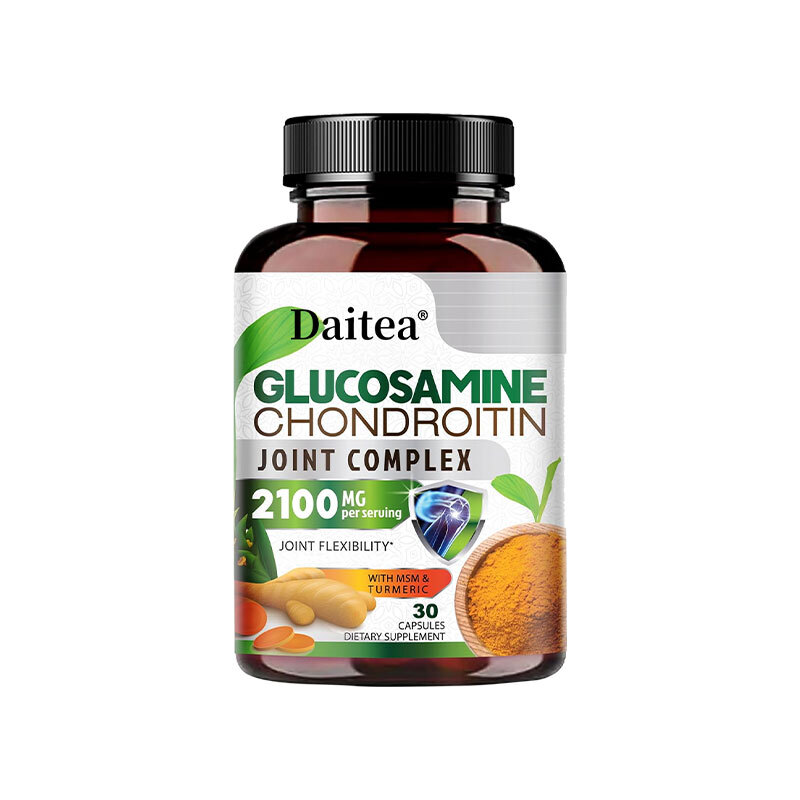 Glucosamine Chondroitin With Turmeric Msm Joint Flexibility 30/60/120 Capsules