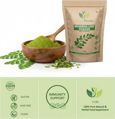 Moringa Oleifera Leaf Powder 48 oz (3 lb) | Superfood, Antioxidant, Immunity