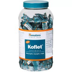 Himalaya Koflet Lozenges 200 Count Herbal Supports throat and oral comfort