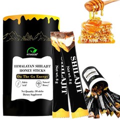 Better Alt Pure Himalayan Shilajit Sticks with 30sticks Honey, Naturally Sweeter