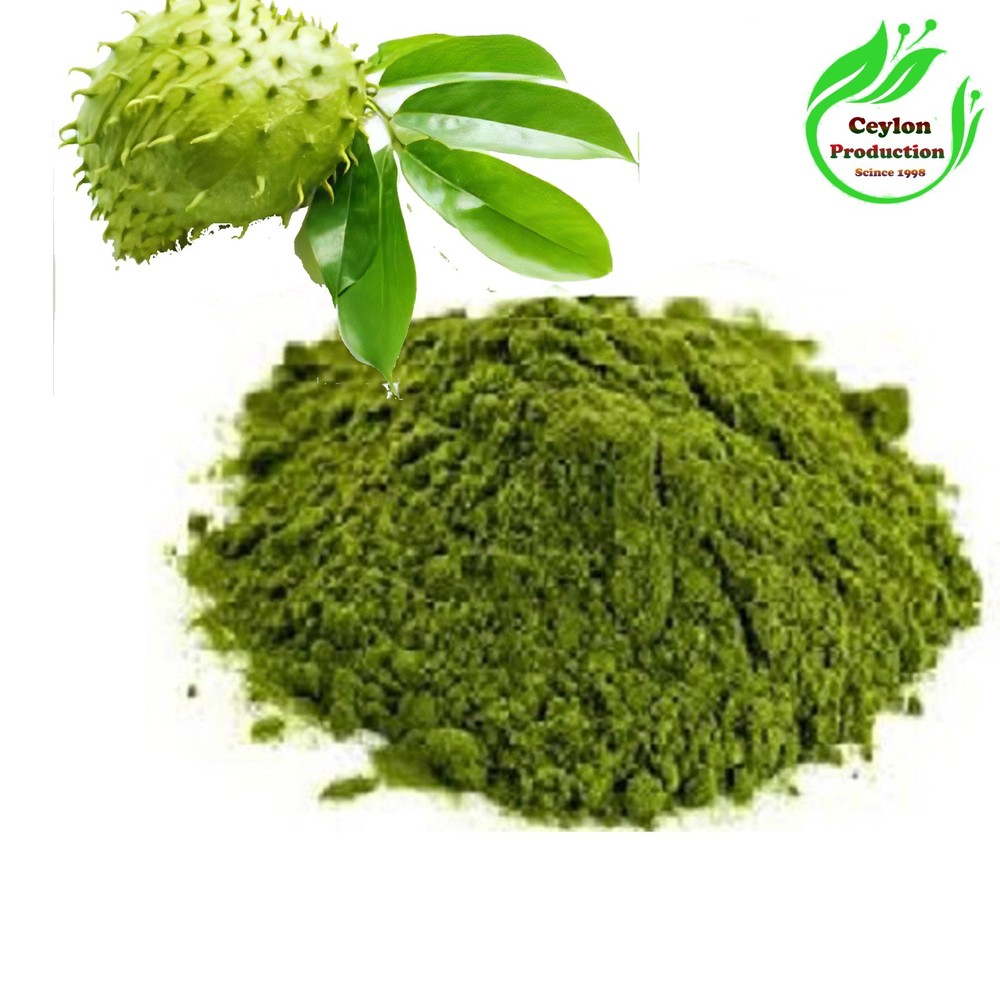 Soursop Leaves Powder Natural Graviola Ground Herbal Fine Leaf Powder