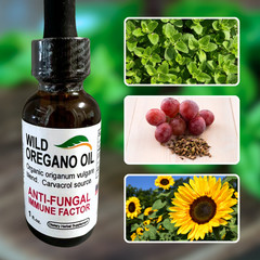 OREGANO ESSENTIAL OIL 30 ml 100% ORGANIC ANTIFUNGAL ANTI-FUNGAL Inmune support 