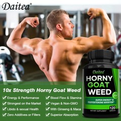 Horny Goat Weed Complex Male Enhancement and Natural Testosterone Booster