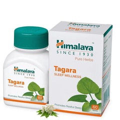 Himalaya Tagara 300 Tablets | Pack of 5 | Natural Herbal Sleep Aid | Free Shi