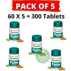5 X Himalaya Purim 300 Tabs For Skin Wellness Exp March 2026