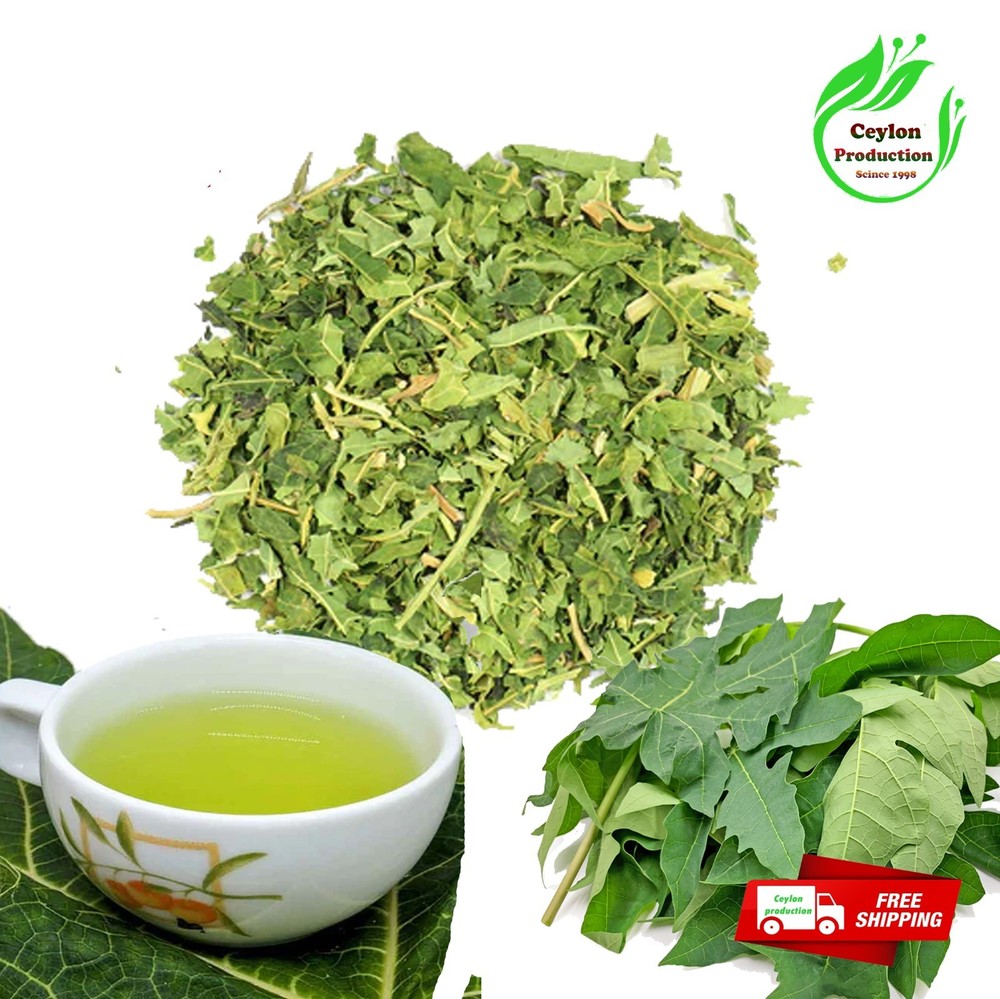 Papaya Leaves Tea Cut 1-2mm Natural Herbal Carica Papaya Dried Leaves