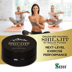 Pure Shilajit Resin 25 G Golden Grade Altai Mountains Russia