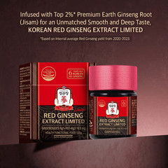 Korean Premium Red Ginseng Extract Limited 100g 3 Bottles JungKwanJang