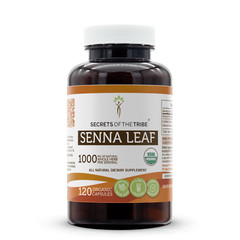 Secrets Of The Tribe Senna Leaf Capsules, 500 mg