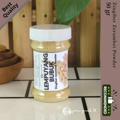 Zingiber Zerumbet Powder 50g – Premium Lempuyang | Jamu Gendul 88 Herbal Spice