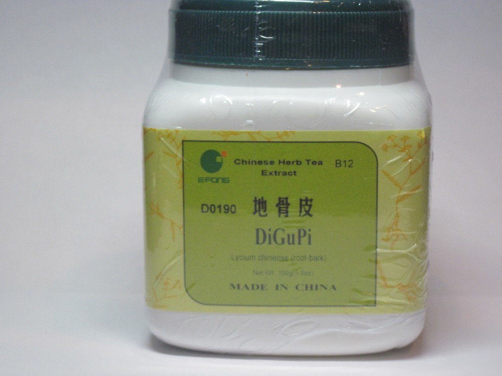 Di Gu Pi – Lycium root bark, concentrated granules, 100 grams, by E-Fong