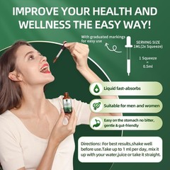 2 Pack Soursop Graviola Leaf Extract & Sea Moss Drops for Immunity & Gut Health