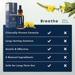 8-in-1 Mullein Drops for Lungs & Airways – Peppermint, Thyme Extract, Detox, GMO