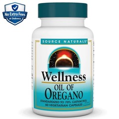 Wildcrafted Oregano Oil 70% Carvacrol with Olive Oil – 60 Capsules 60 Day Supply