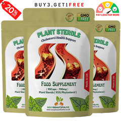 Plant Sterols Capsules 700mg (95% Phytosterol)-Lower Cholesterol & Heart Support