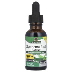 Nature s Answer Gymnema Alcohol-Free 600 mg 1 fl oz 30 ml Alcohol-Free,