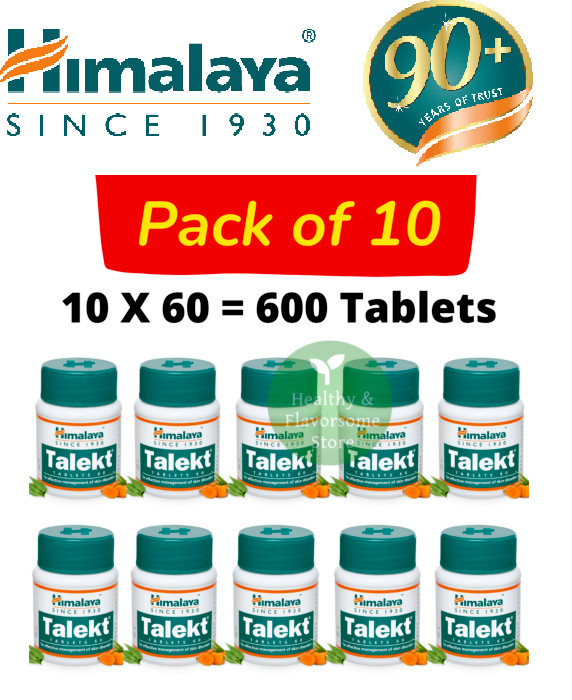 Himalaya Talekt 600 Tablets | Skin Health Support | Exp 04/2028 | Free Ship