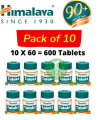 Himalaya Talekt 600 Tablets | Skin Health Support | Exp 04/2028 | Free Ship