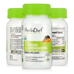 Ashwagandha Turmeric Capsules with Black Pepper Powerful Sleep Stress Immune Aid