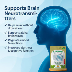 L-Theanine 600mg Capsules–Relaxation, Focus & Stress Support–Cognitive & Memory