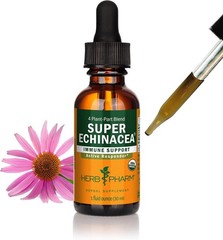 Herb Pharm Super Echinacea 1 fl oz 30 ml Gluten-Free, Free Shipping
