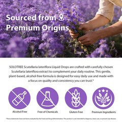 60ML Skullcap Herb Oil – Skullcap Supplement for Mood Support – Relaxing Liquid