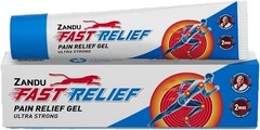 3 x Zandu Fast Relief Gel ULTRA STRONG (45ml) Herbal Ayurvedic Pain Relief m849