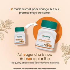 Himalaya Ashwagandha General Wellness Mind & Body Support