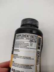 Turmeric Curcumin with Bioperine Black Pepper Extract Capsules 08/2025