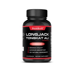 Long Jack Supplement Supports stamina And energy levels 30 To 120 Capsules