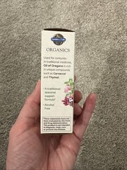 Garden of Life Organics OIL OF OREGANO Seasonal Drops Liquid Herbal Supplement