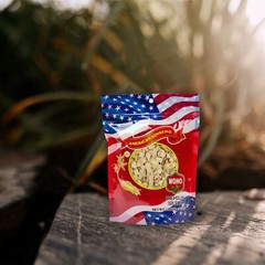 WOHO Cultivated American Ginseng #1258 Slice Small 8 oz Bag