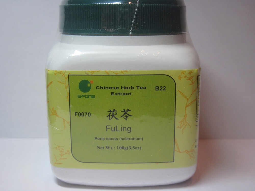 Fu Ling – Poria sclerotium, concentrated granules, 100 grams, by E-Fong